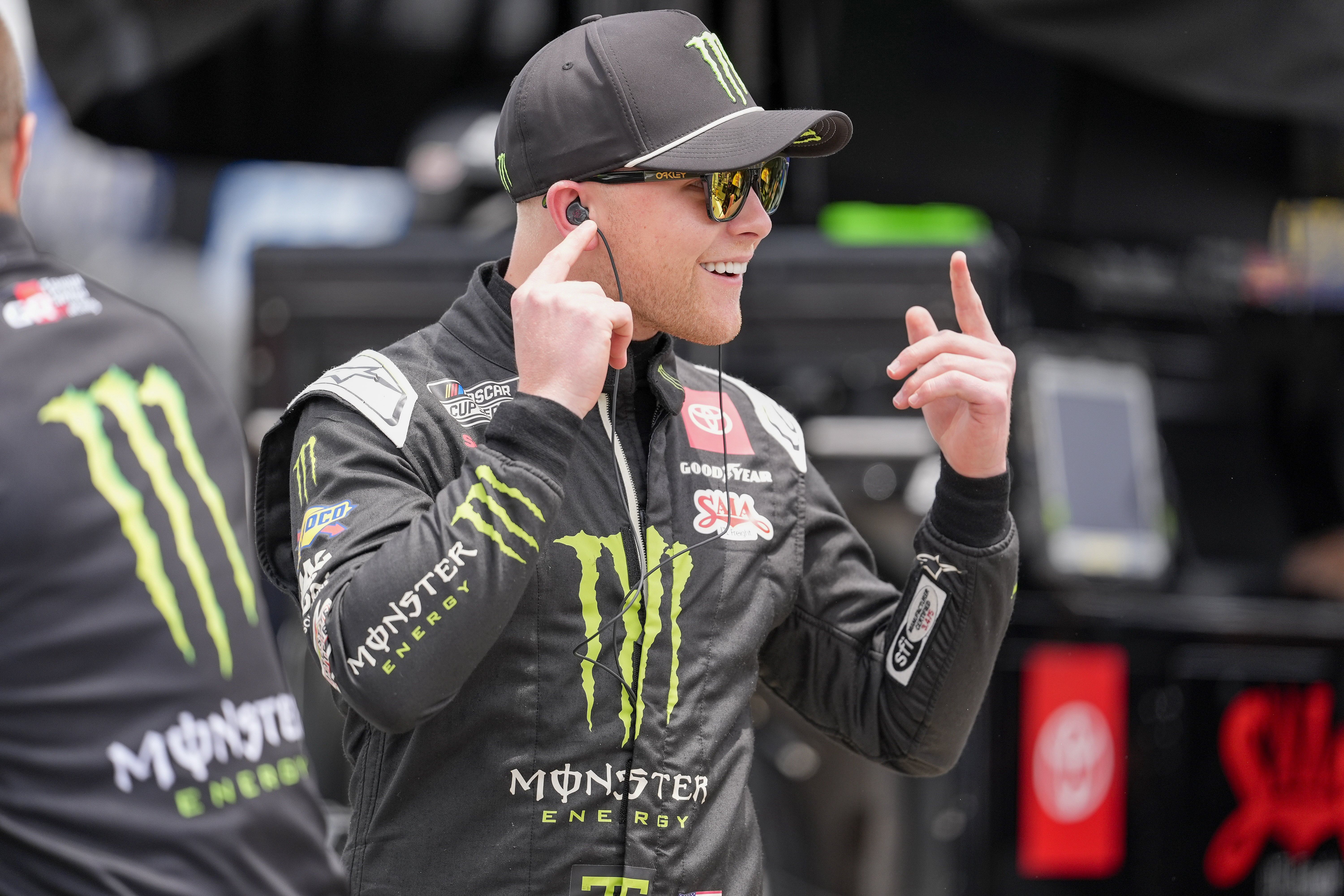 Ty Gibbs drives the #54 Toyota Camry for Joe Gibbs Racing - Source: Imagn